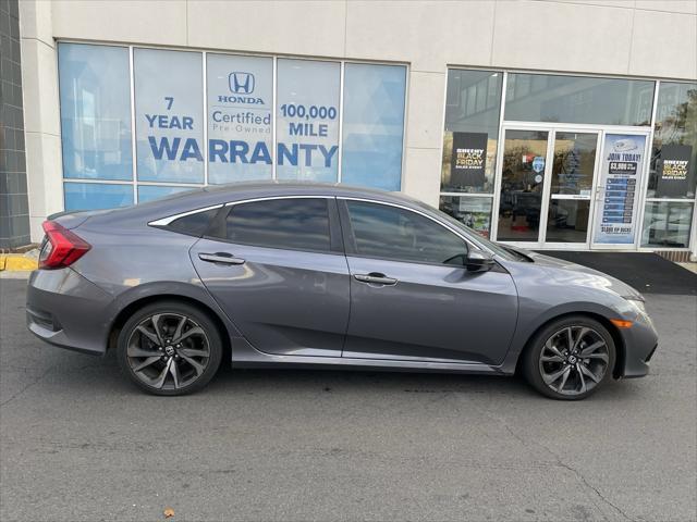 used 2021 Honda Civic car, priced at $18,650