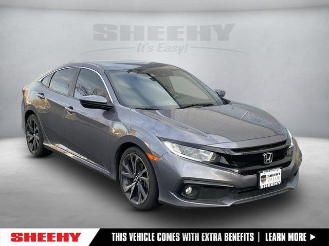 used 2021 Honda Civic car, priced at $18,480