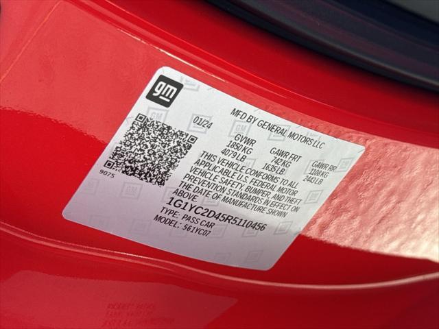 used 2024 Chevrolet Corvette car, priced at $73,995
