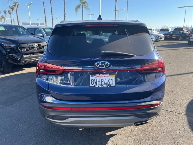 used 2021 Hyundai Santa Fe car, priced at $20,000