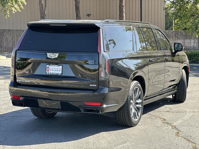 used 2023 Cadillac Escalade ESV car, priced at $79,395