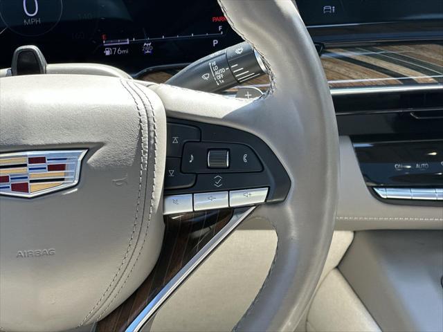 used 2023 Cadillac Escalade ESV car, priced at $79,395