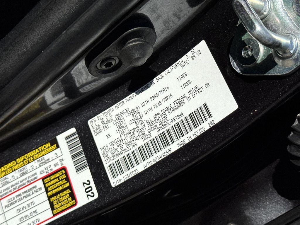 used 2023 Toyota Tacoma car, priced at $35,699