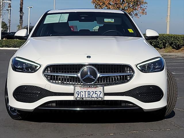 used 2024 Mercedes-Benz C-Class car, priced at $37,252