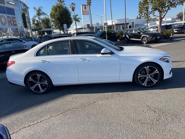 used 2024 Mercedes-Benz C-Class car, priced at $45,897