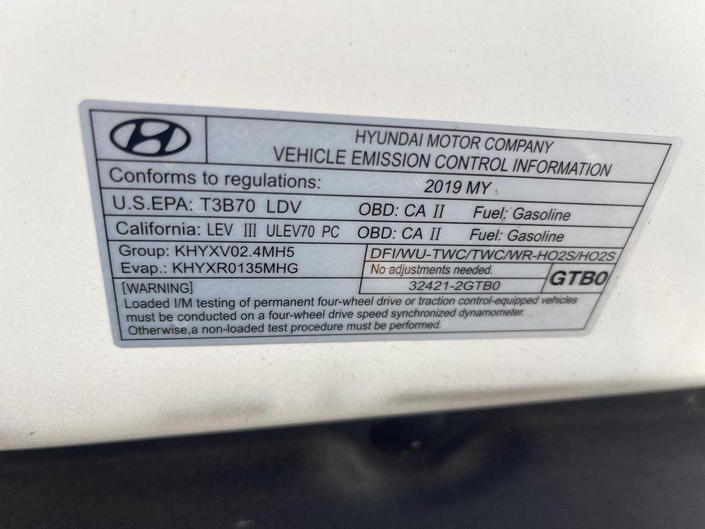 used 2019 Hyundai Santa Fe car, priced at $16,300
