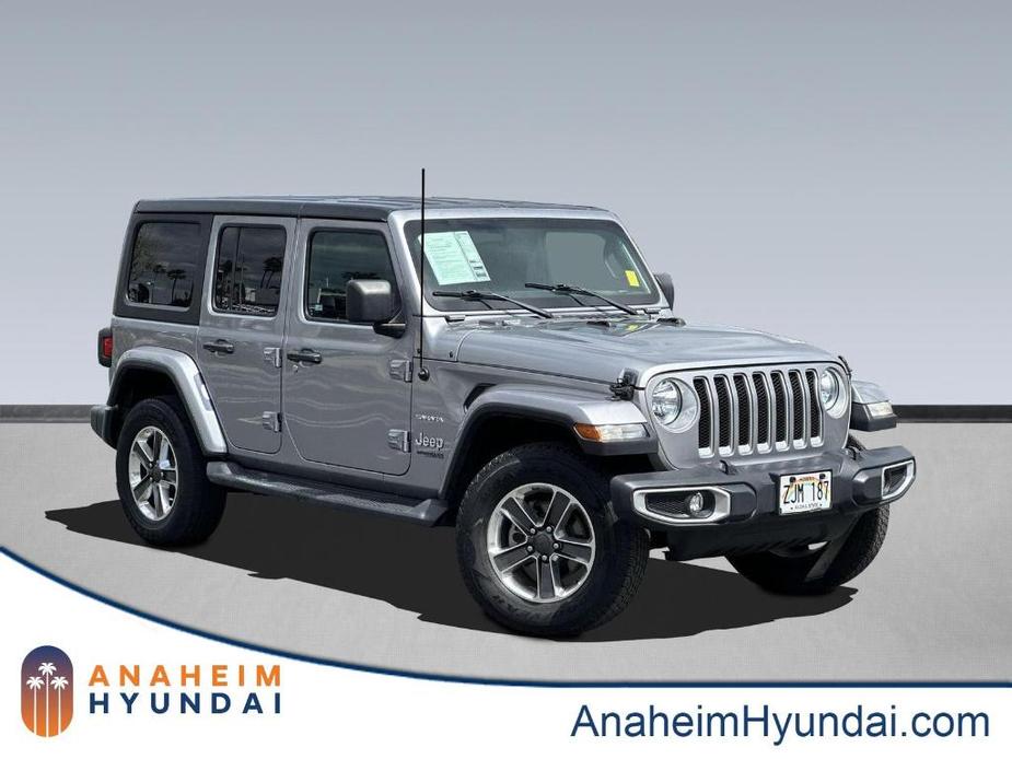 used 2021 Jeep Wrangler Unlimited car, priced at $23,400