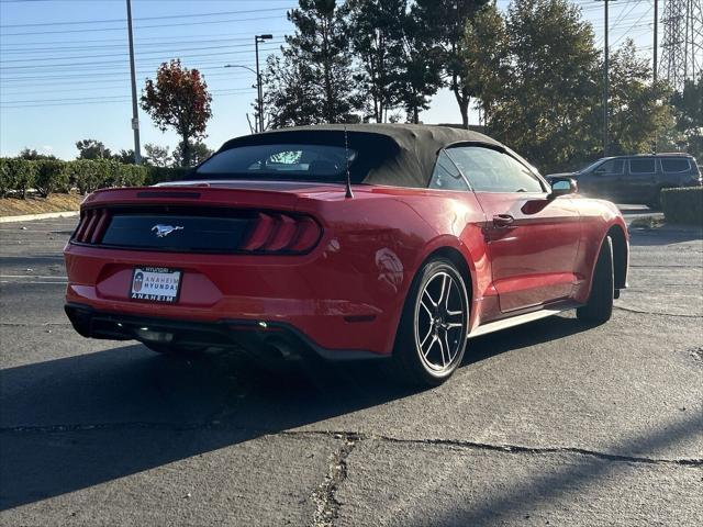 used 2021 Ford Mustang car, priced at $18,200