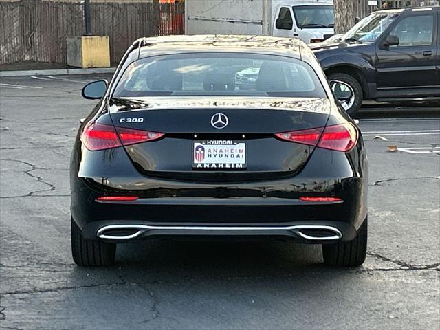 used 2024 Mercedes-Benz C-Class car, priced at $40,987