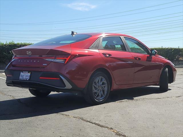 used 2024 Hyundai Elantra HEV car, priced at $23,595