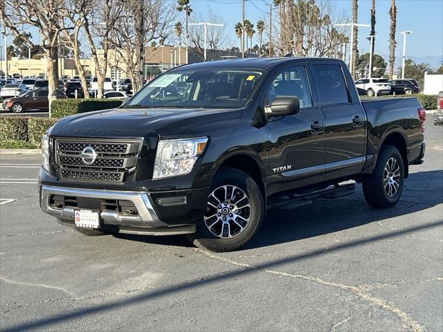 used 2022 Nissan Titan car, priced at $27,616