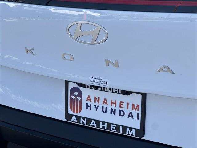 new 2025 Hyundai Kona car, priced at $24,540