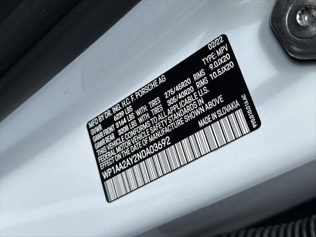used 2022 Porsche Cayenne car, priced at $54,223