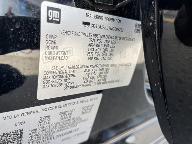 used 2022 GMC Sierra 1500 car, priced at $55,921