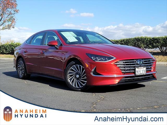 used 2023 Hyundai Sonata Hybrid car, priced at $29,446