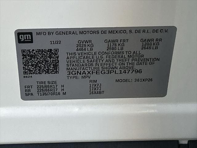 used 2023 Chevrolet Equinox car, priced at $21,180