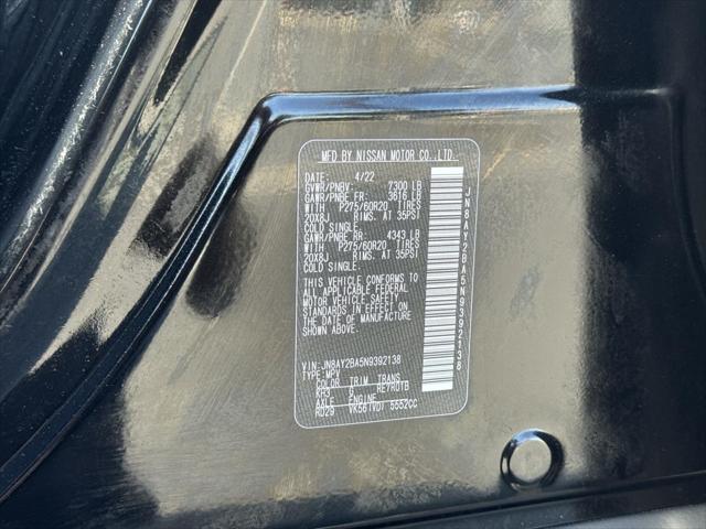 used 2022 Nissan Armada car, priced at $27,917