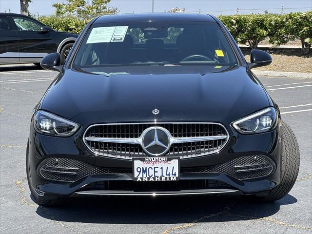 used 2024 Mercedes-Benz C-Class car, priced at $38,799