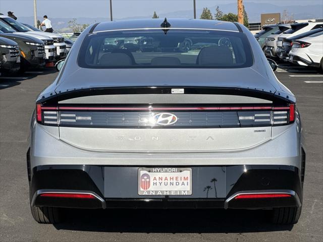 new 2025 Hyundai Sonata Hybrid car, priced at $29,495
