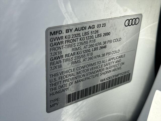 used 2023 Audi Q3 car, priced at $26,343