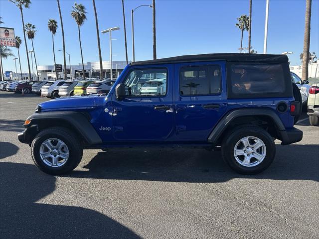 used 2020 Jeep Wrangler Unlimited car, priced at $22,295