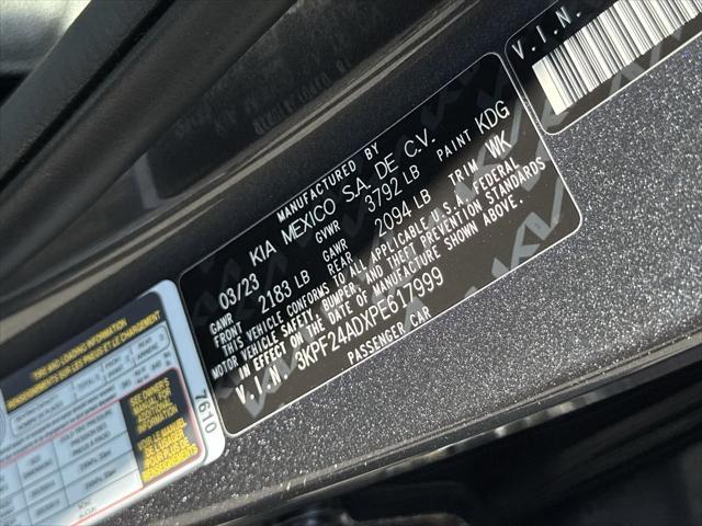 used 2023 Kia Forte car, priced at $16,289
