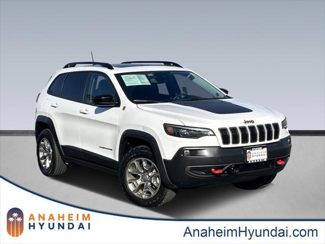 used 2022 Jeep Cherokee car, priced at $21,750