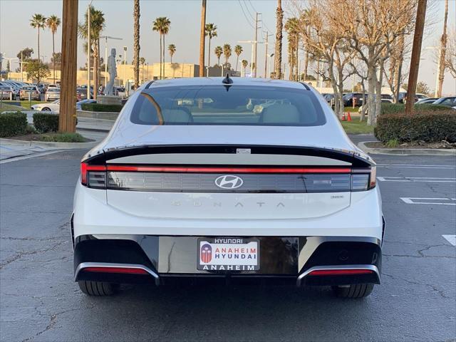 new 2025 Hyundai Sonata Hybrid car, priced at $29,995