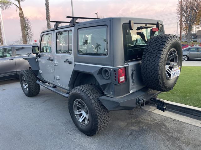 used 2015 Jeep Wrangler Unlimited car, priced at $15,831