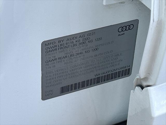 used 2021 Audi Q3 car, priced at $20,285