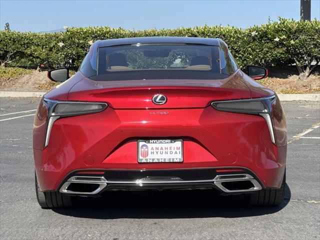 used 2020 Lexus LC 500 car, priced at $76,920