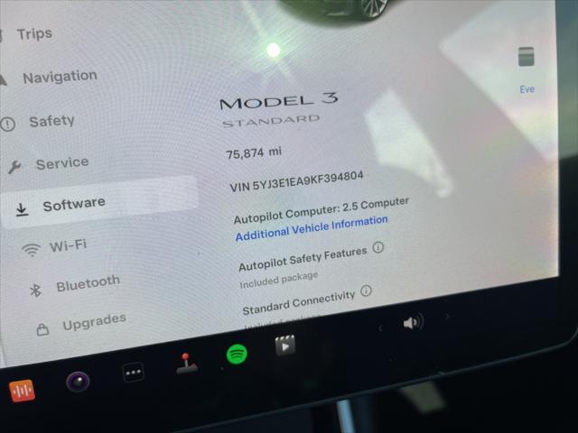 used 2019 Tesla Model 3 car, priced at $20,064