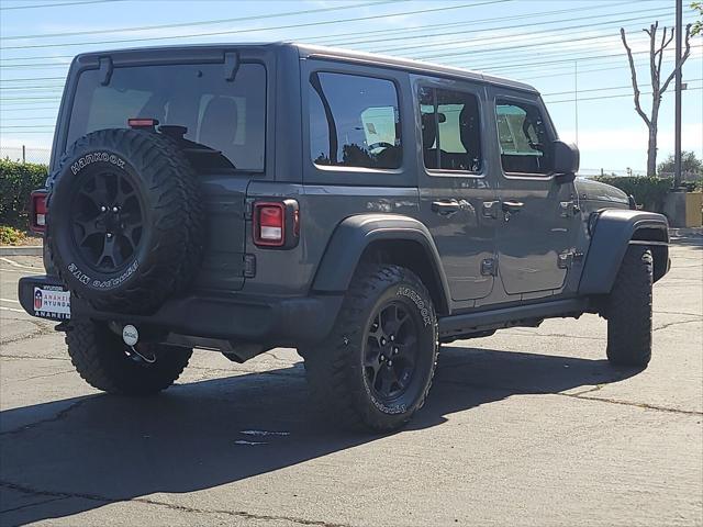 used 2020 Jeep Wrangler Unlimited car, priced at $26,233