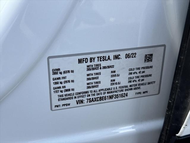 used 2022 Tesla Model X car, priced at $62,544