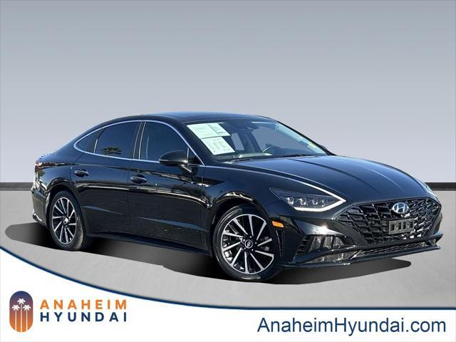 used 2021 Hyundai Sonata car, priced at $21,395