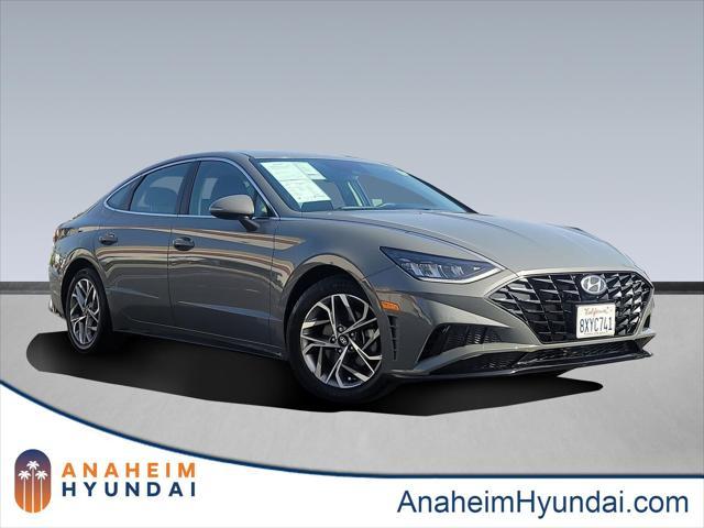 used 2021 Hyundai Sonata car, priced at $18,000