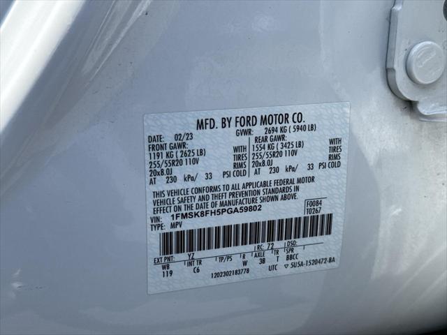 used 2023 Ford Explorer car, priced at $32,552