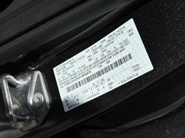 used 2019 Ford Escape car, priced at $17,495