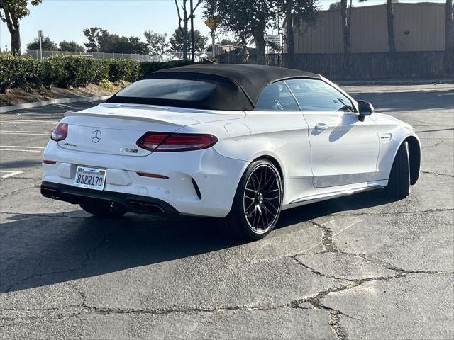 used 2018 Mercedes-Benz AMG C 63 car, priced at $46,600