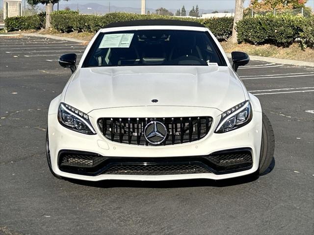 used 2018 Mercedes-Benz AMG C 63 car, priced at $46,600