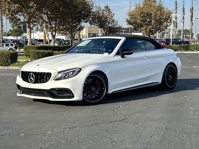 used 2018 Mercedes-Benz AMG C 63 car, priced at $46,600