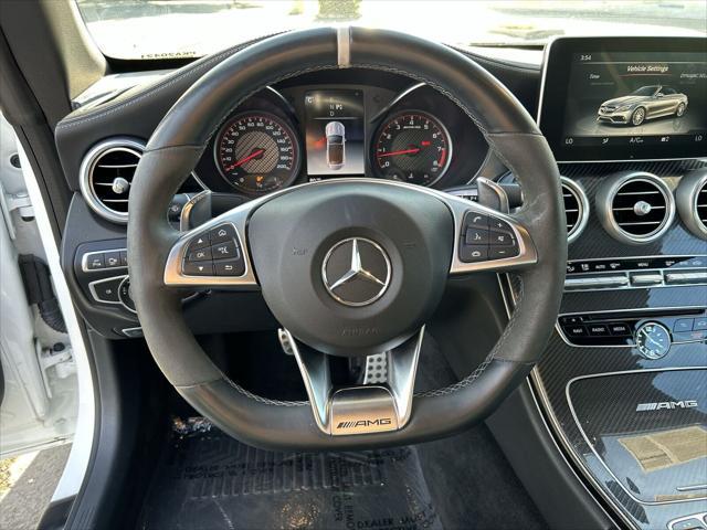 used 2018 Mercedes-Benz AMG C 63 car, priced at $46,600