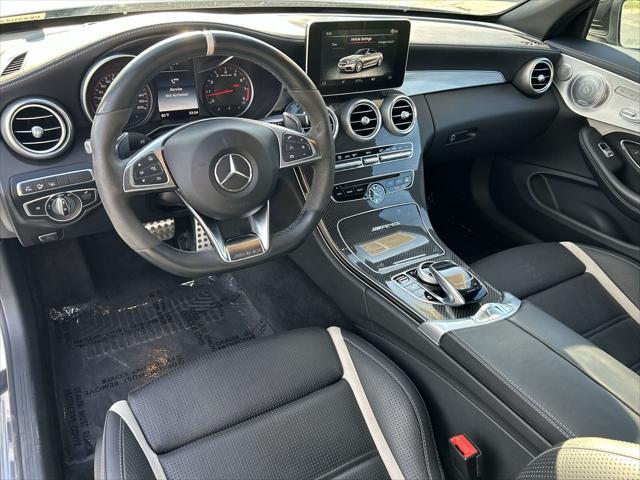 used 2018 Mercedes-Benz AMG C 63 car, priced at $46,600