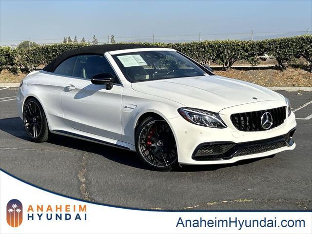 used 2018 Mercedes-Benz AMG C 63 car, priced at $46,600