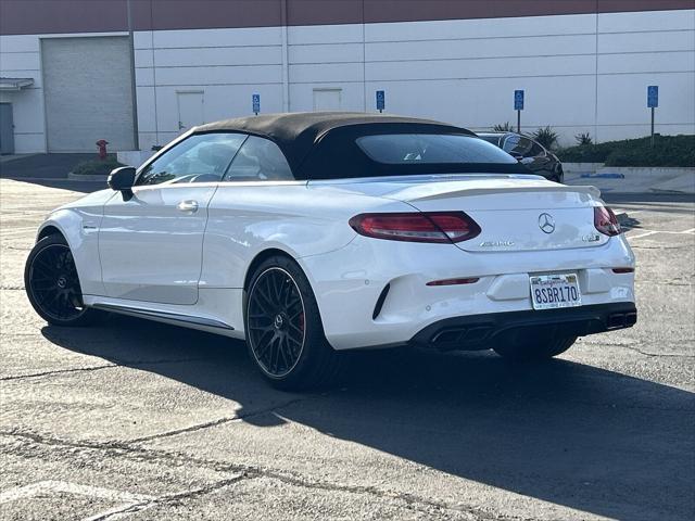 used 2018 Mercedes-Benz AMG C 63 car, priced at $46,600