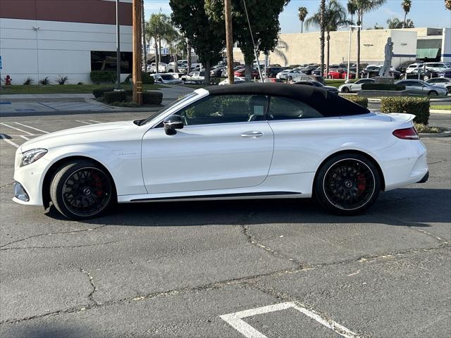 used 2018 Mercedes-Benz AMG C 63 car, priced at $46,600