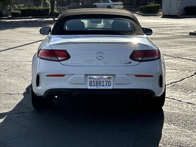 used 2018 Mercedes-Benz AMG C 63 car, priced at $46,600