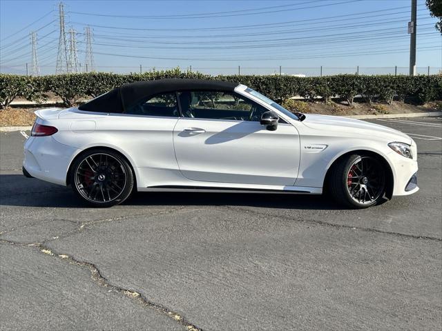 used 2018 Mercedes-Benz AMG C 63 car, priced at $46,600