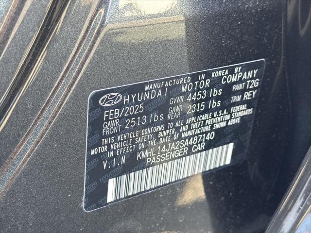 new 2025 Hyundai Sonata car, priced at $29,395