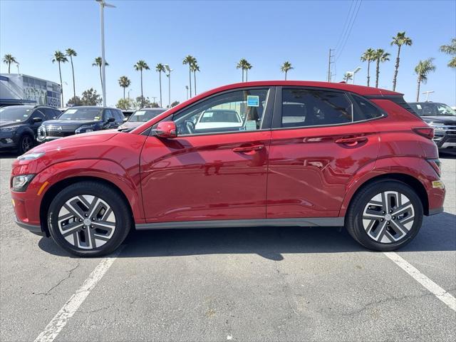 used 2022 Hyundai Kona EV car, priced at $23,506